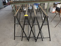 4x metalen schraag - afbeelding 1 van  3