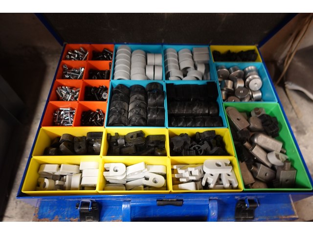 4x metalen sorteerkoffer sortimo - afbeelding 3 van  5