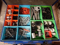 4x metalen sorteerkoffer sortimo - afbeelding 4 van  5