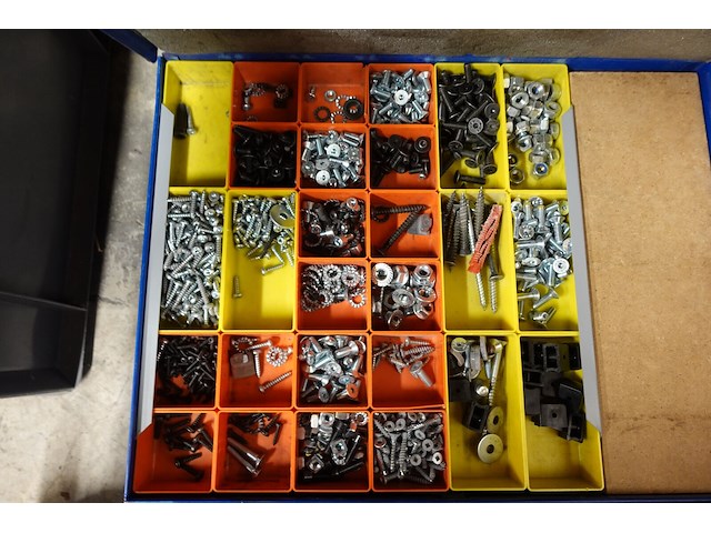 4x metalen sorteerkoffer sortimo - afbeelding 5 van  5