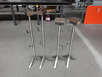 4x metalen steun - afbeelding 2 van  3