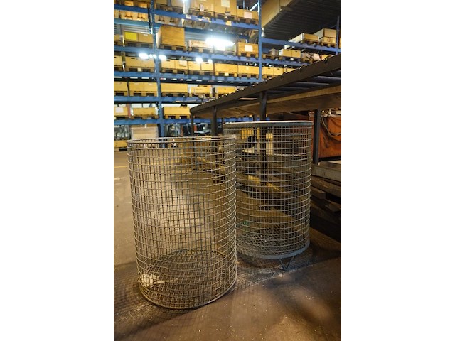 4x metalen vuilnismand - afbeelding 3 van  3
