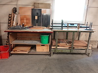 4x metalen werktafel - afbeelding 3 van  5
