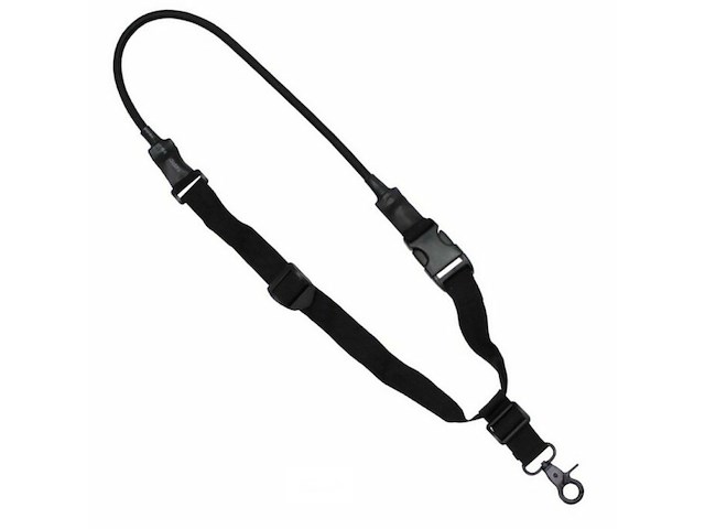 4x mfh quick release 1-punts bungee sling zwart - afbeelding 1 van  1