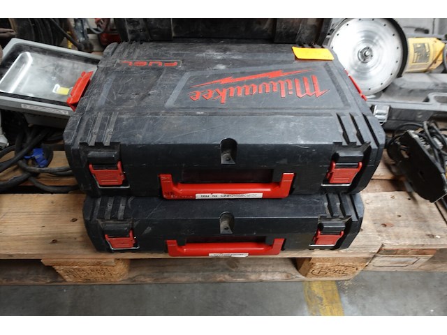 4x milwaukee koffer - afbeelding 2 van  3