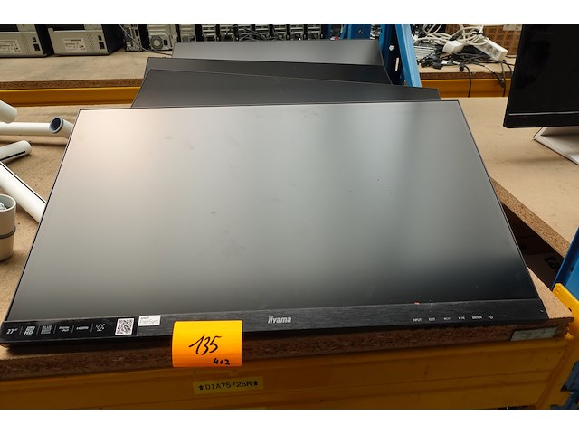 4x monitor iiyama +2x dubbele houder - afbeelding 3 van  3