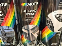 4x motip alu zincspray 400ml (houdbaar tot 2034) - afbeelding 2 van  3