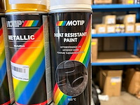 4x motip hittebestendig wit 400ml (houdbaar tot 2034) - afbeelding 1 van  2