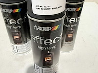 4x motip hittenbestendig zwart 400ml (houdbaar tot 2034) - afbeelding 3 van  3