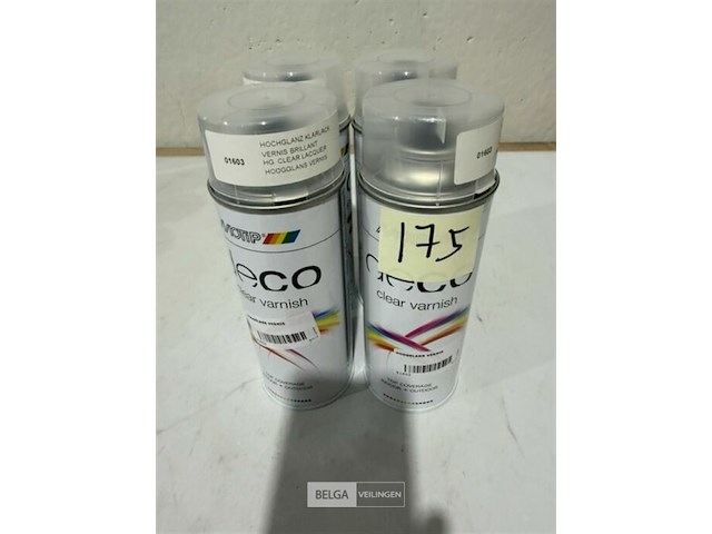 4x motip hoogglansvernis 400ml (houdbaar tot 2034) - afbeelding 2 van  3