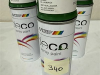 4x motip ral 6002 bladgroen houdbaar tot 2033 - afbeelding 1 van  3