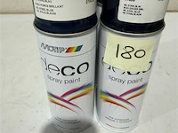 4x motip staalblauw 400ml (houdbaar tot 2034) - afbeelding 1 van  3