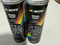 4x motip velgenlak zilver 500ml (houdbaar tot 2034) - afbeelding 3 van  3