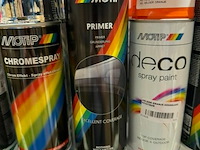 4x motip witte grondverf/primer 500ml (houdbaar tot 2034) - afbeelding 2 van  3