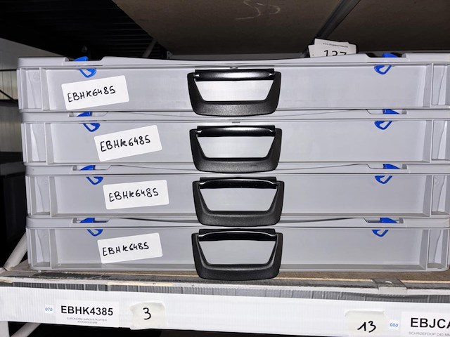 4x opbergkoffers - afbeelding 1 van  2