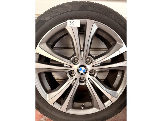 4x originele bmw velgen met banden - afbeelding 1 van  8