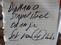 4x outdoor stoel diphano - afbeelding 4 van  4