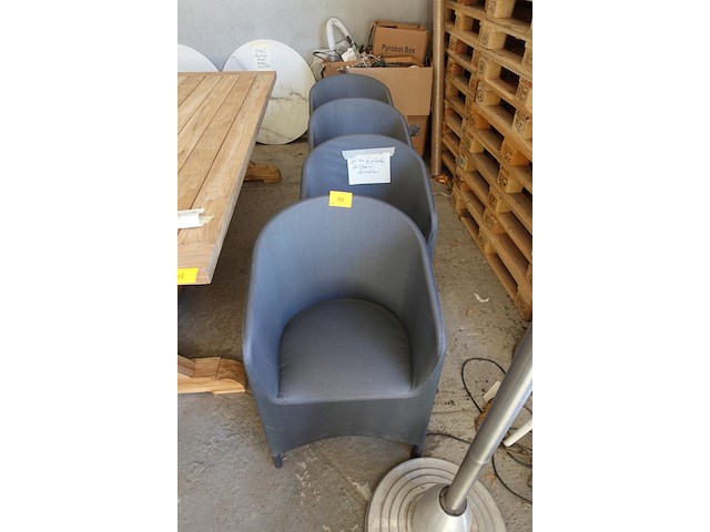 4x outdoor stoel gescova - afbeelding 1 van  4