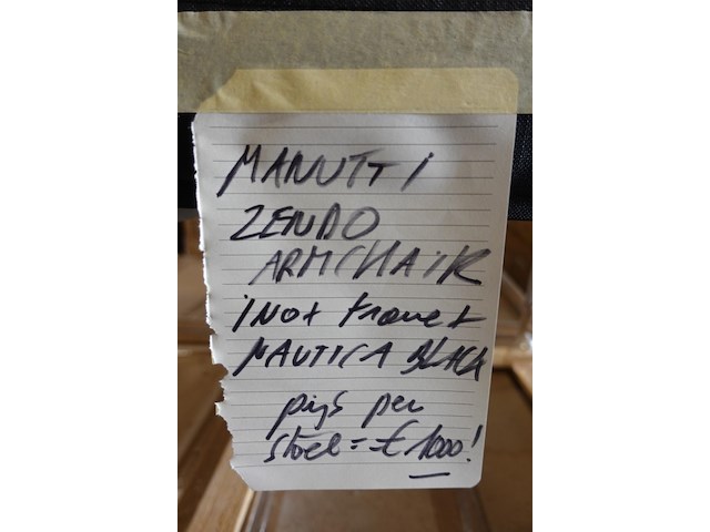 4x outdoor stoel manutti - afbeelding 4 van  4