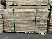 4x pallet balsa houtpanelen