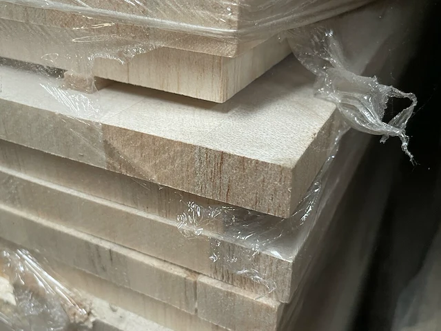 4x pallet balsa houtpanelen - afbeelding 2 van  4