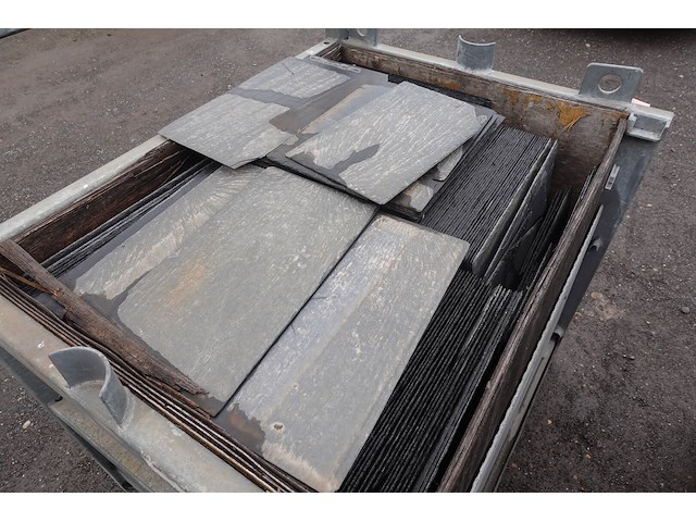 4x pallet blauwe natuurleien - afbeelding 5 van  6