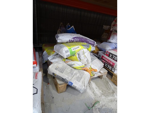 4x pallet diverse bouwstoffen - afbeelding 4 van  9