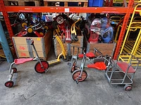 4x pallet diverse kinderfietsjes