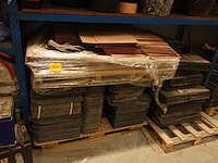 4x pallet diverse leien + rest - afbeelding 1 van  11