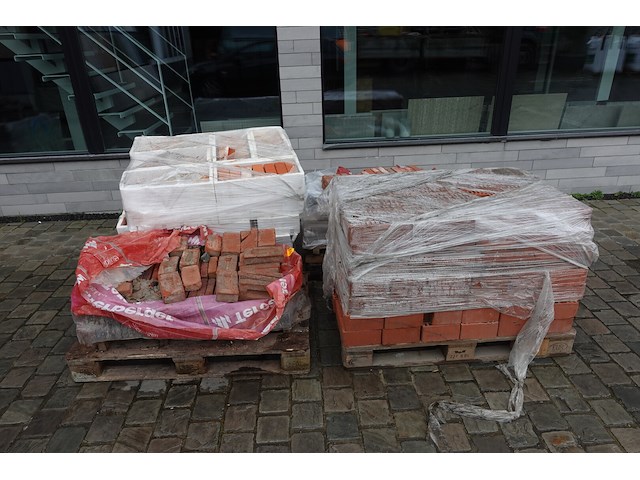4x pallet diverse stenen - afbeelding 1 van  6