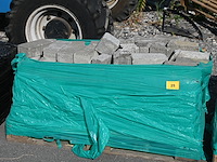 4x pallet diverse stenen