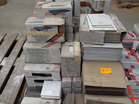 4x pallet diverse tegels - afbeelding 1 van  11