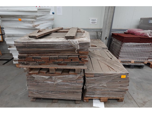 4x pallet hout - afbeelding 1 van  4