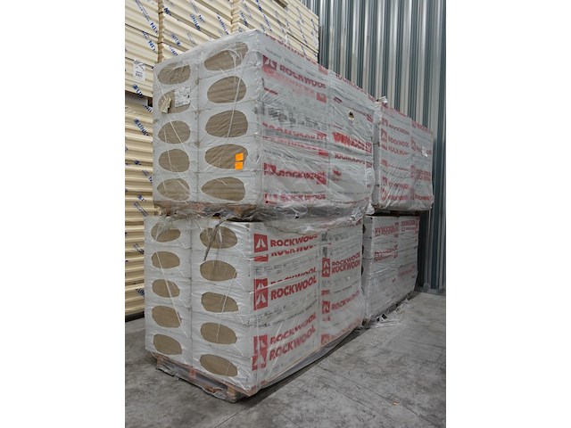 4x pallet isolatie rockwool - afbeelding 1 van  4