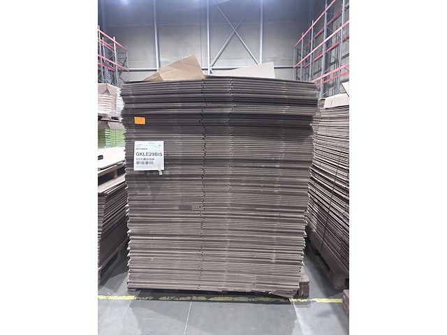 4x pallet kartonnen dozen - afbeelding 1 van  2