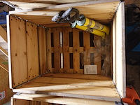 4x pallet met opzetranden - afbeelding 3 van  5