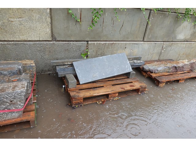 4x pallet natuursteen - afbeelding 3 van  4