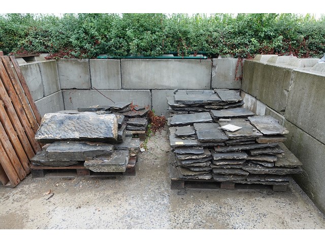 4x pallet natuursteen - afbeelding 1 van  6