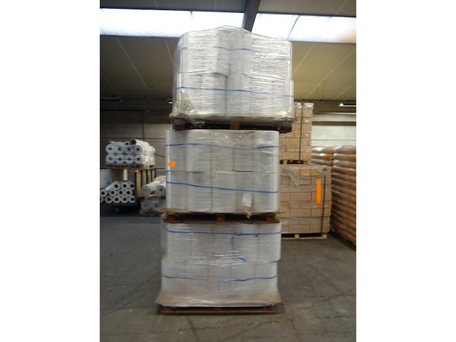 4x pallet plastic folie op rol - afbeelding 1 van  4