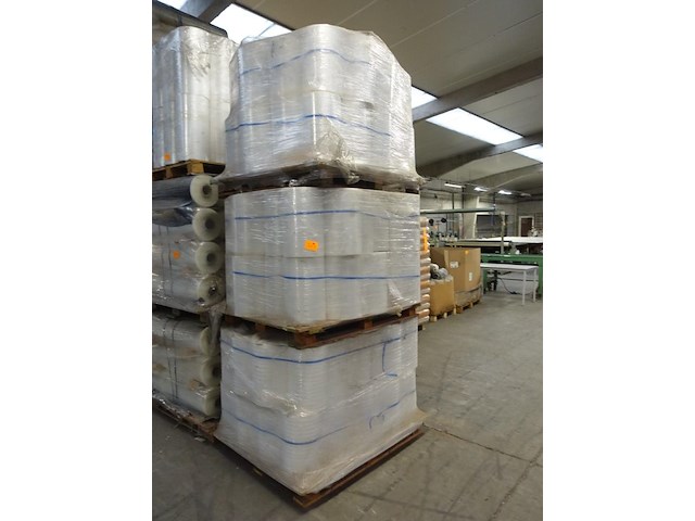 4x pallet plastic folie op rol - afbeelding 3 van  4