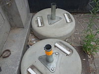 4x parasolvoet
