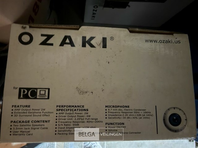 ± 4x pc-boxen ozaki - afbeelding 2 van  2