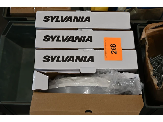4x plafondlamp sylvania - afbeelding 1 van  2
