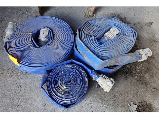 4x plattewaterslang - afbeelding 1 van  4