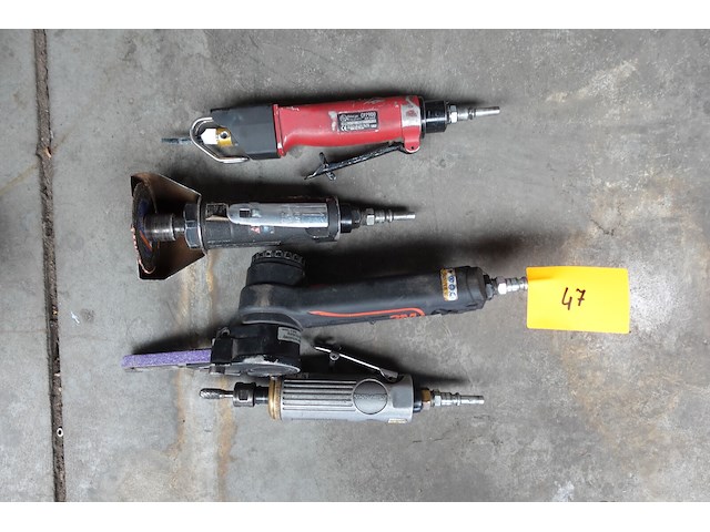 4x pneumatisch gereedschap - afbeelding 1 van  5