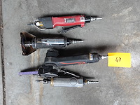 4x pneumatisch gereedschap - afbeelding 1 van  5