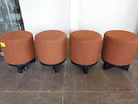 4x poef - afbeelding 1 van  2