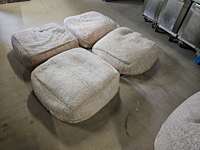 4x pouf bazar bizar 60x60x25cm - afbeelding 1 van  2