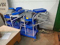 4x professionele schoonmaakwagen