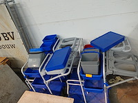4x professionele schoonmaakwagen - afbeelding 2 van  3